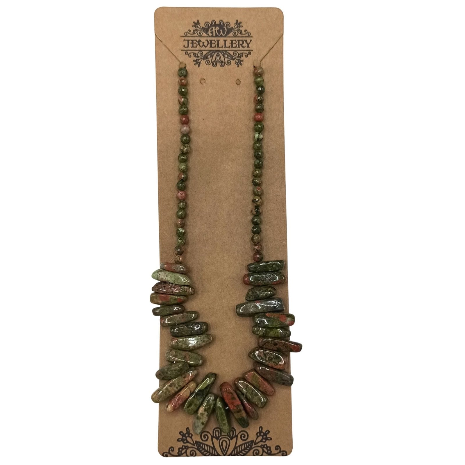 bG9jYWw6Ly9tZWRpYS8xRy8yRS82MFIzMEMxRzZXUjMyRTFHL2RhNDE5MzY5LmpwZWc.jpg Collier longstone pierres naturelles - Moss Agate – Image 3
