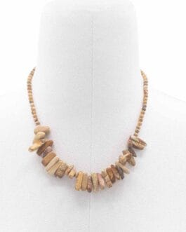 Longstone Gem Necklace - Map Stone