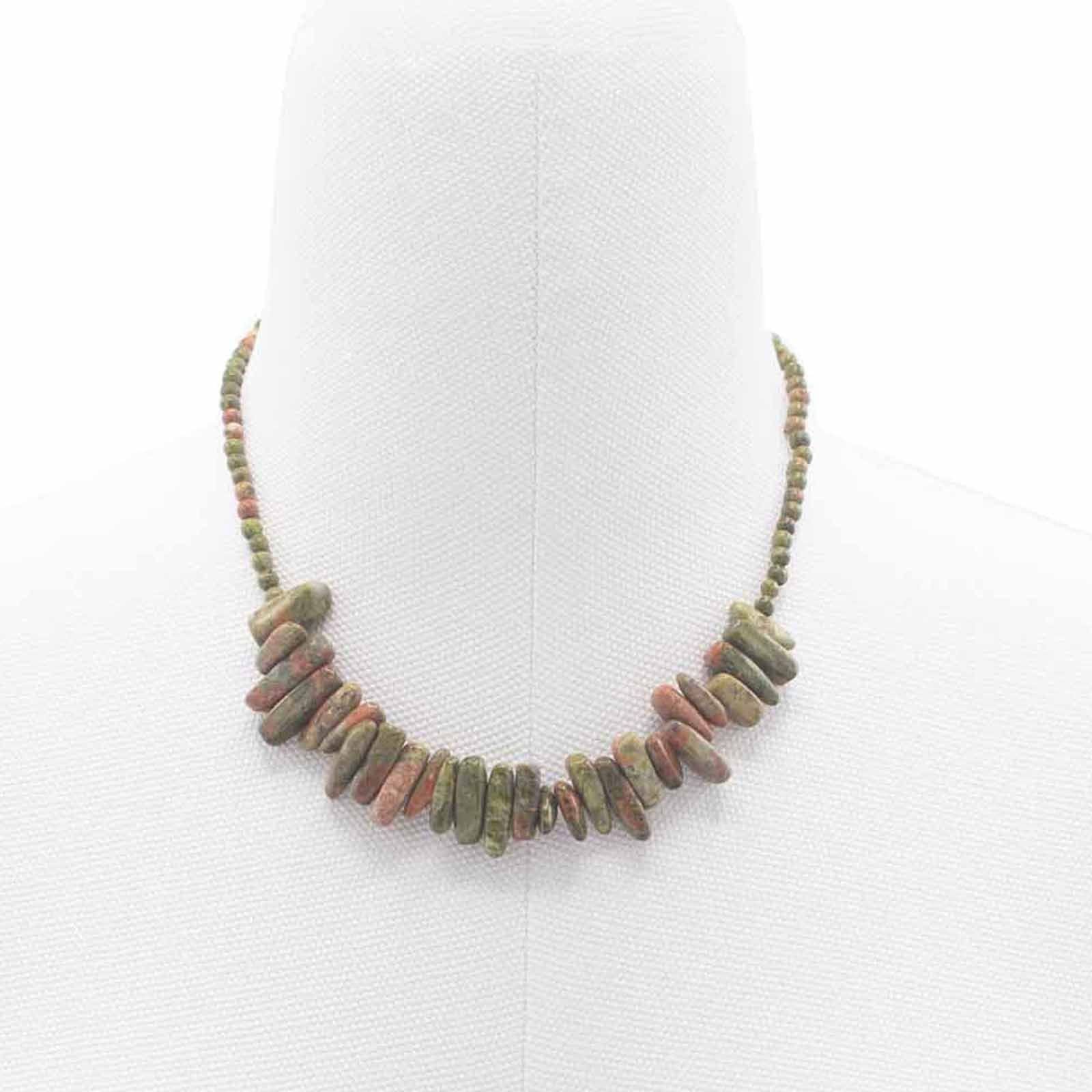 bG9jYWw6Ly9tZWRpYS9TUy8yRC82MFIzMEMxRzZXUjMyRFNTLzU3Yjc3NGNkLmpwZWc.jpg Collier longstone pierres naturelles - Moss Agate